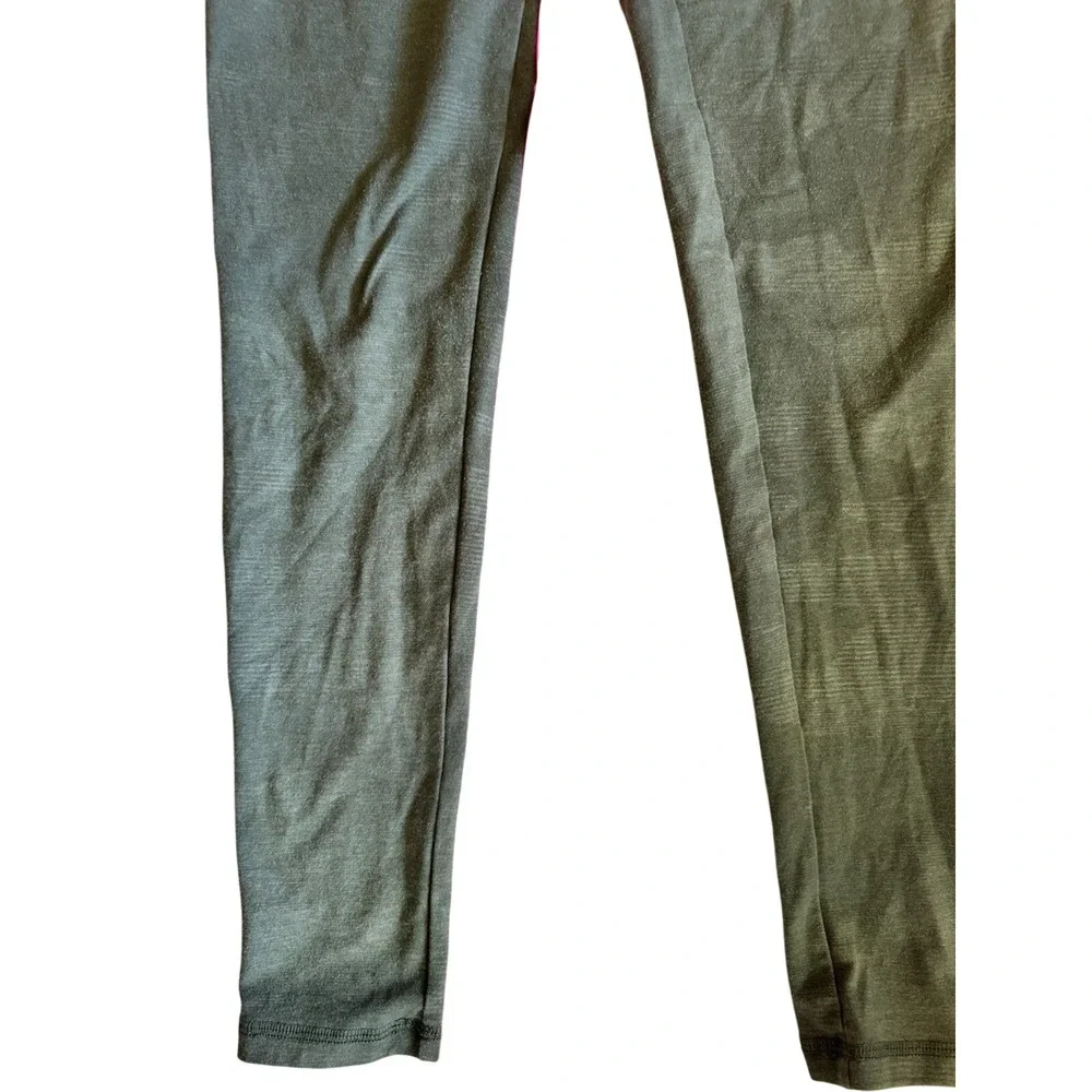 Aerie Chill Play Move Olive Green High‎ Waisted Pocket Leggings XS